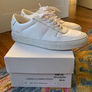 Common Projects White Bball Sneakers